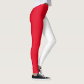 Rood en wit leggings (Rechts)