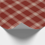 Rood en wit - Middelgroot Cadeaupapier (Hoek)