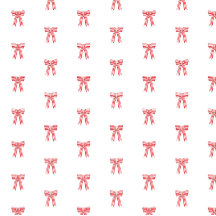 Rood en Wit Satijn Bogen Rood Candy Cane Stripe Bo