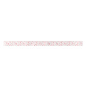 Rood en wit satijnlint lint (Voorkant)