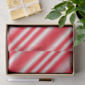 Rood en wit Snoep-riet gestreept weefselpapier Tissuepapier (Geschenk)