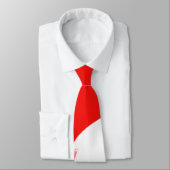 Rood en wit Stropdas (Gebonden)