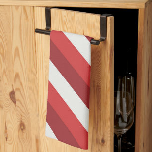 Rood en wit theedoek