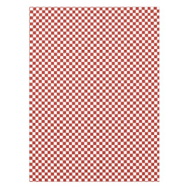 Rood en wit toetsenbord tafelkleed