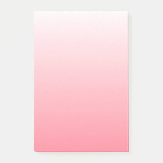 Rood en wit verloop post-it® notes (Voorkant)