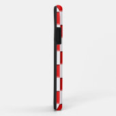 Rood- en witcontroles Case-Mate iPhone case (Achterkant/rechts)
