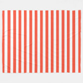 Rood- en witdekletjes fleece deken (Voorkant (Horizontaal))