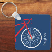 Rood- en witfietsenSleutelhanger Sleutelhanger (Voorkant)