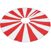 Rood- en witstaarten kerstboom rok (Gekanteld)