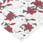 Rood- en witte kerstgalgen tafelkleed (Gekanteld)