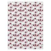 Rood- en witte kerstgalgen tafelkleed (Voorkant)