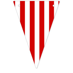 Rood- en witte streep vlaggetjes