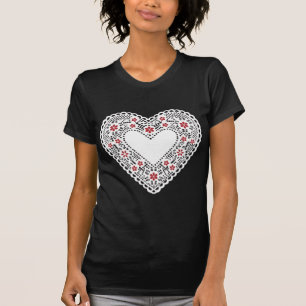 Rood- en wittehars t-shirt