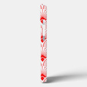 Rood- en wittekendecopatroon Case-Mate iPhone case (Achterkant / Links)