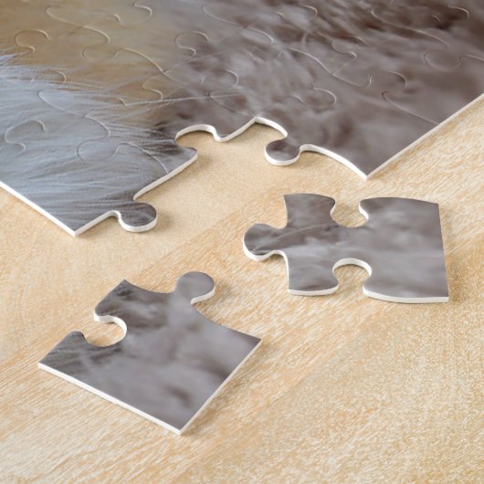 Rood- en wittepoten legpuzzel (Zijkant)