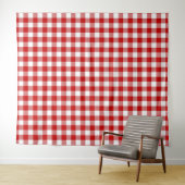 Rood- en wittest wandkleed (In Situ (horizontaal))
