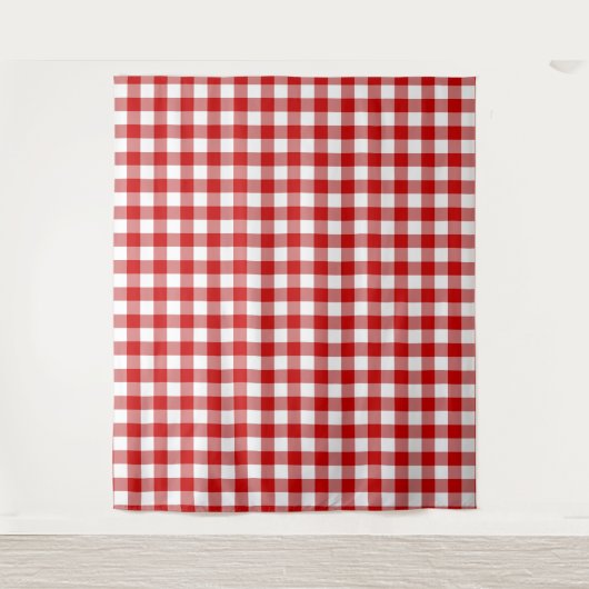 Rood- en wittest wandkleed (Voorkant)