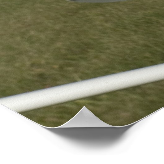 Rood- en witvliegtuig poster (Hoek)