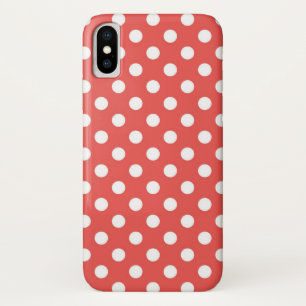 Rood- en witwenkbrauwen iPhone x hoesje