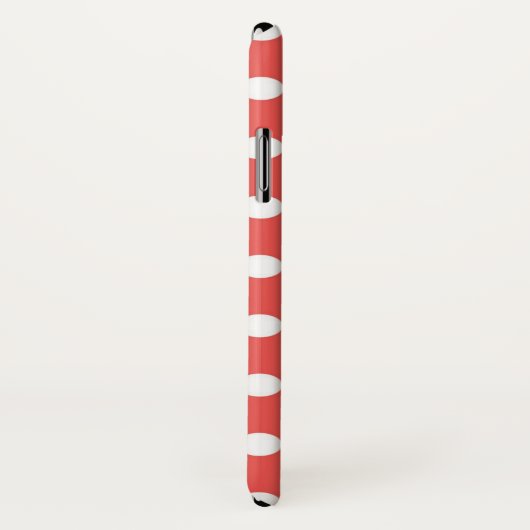 Rood- en witwenkbrauwen Case-Mate iPhone case (Achterkant / rechts)