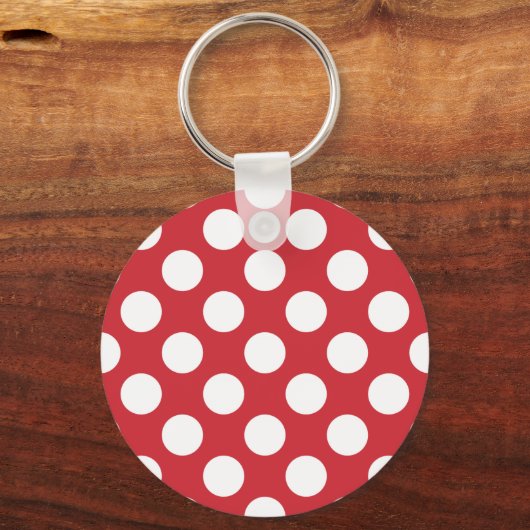 Rood- en witwenkbrauwen sleutelhanger (Voorkant)