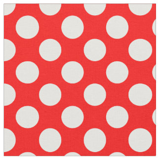 Rood- en witwenkbrauwen stof