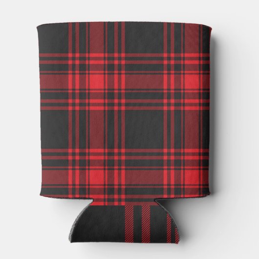 Rood en zwart blikjeskoeler (Achterkant)