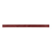 Rood en Zwart Buffel Plaid Lint (Voorkant)