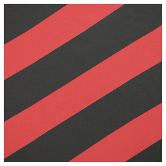 Rood en zwart gestreepte patroon stof
