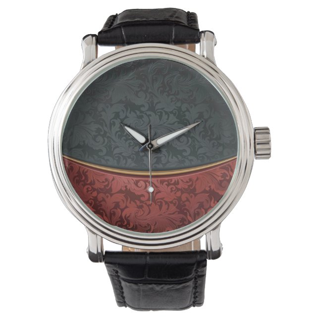  rood en zwart horloge (Voorkant)