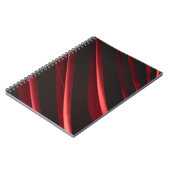 Rood en zwart logo notitieboek (Linkerzijde)