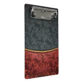  rood en zwart mini klembord (Schuin)