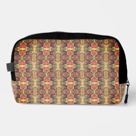 Rood en zwart patroon toilettasje