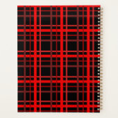 Rood en zwart planner (Achterkant)