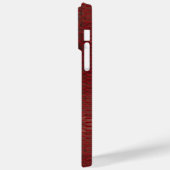 Rood en Zwart Python Print Case-Mate iPhone Case (Achterkant / Links)