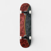 rood en zwart skateboard (Voorkant)