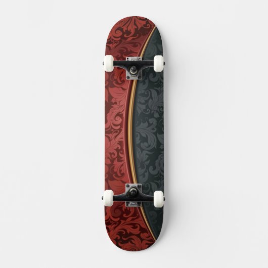  rood en zwart skateboard (Voorkant)
