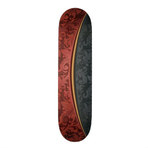  rood en zwart skateboard