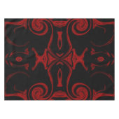 rood en zwart tafelkleed (Voorkant (Horizontaal))