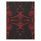 rood en zwart tafelkleed (Voorkant)