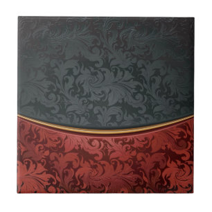  rood en zwart tegeltje