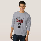 Rood en Zwart Trots Papa om Tshirts en Geschenken  (Voorkant volledig)