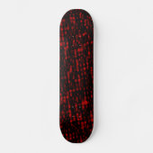 Rood- en zwarte textuur skateboard (Voorkant)