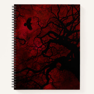 Rood- en zwartwitboek notitieboek