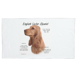Rood Engels Cocker Spaniel Geschiedenis Kussensloop