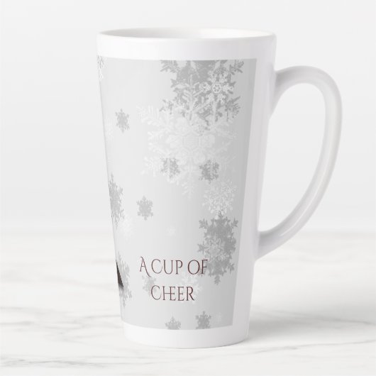 Rood feestelijke kerstboomlatte Mok (Rechts)