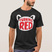 Rood filmpje: wit en rood, klassieke T-Shi T-shirt (Voorkant)