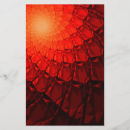 Rood Fractaal Patroon