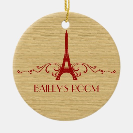 Rood Frans Vlaams Ornament (Voorkant)