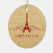 Rood Frans Vlaams Ornament (Links)